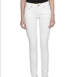 Saint Laurent White Denim Jeans